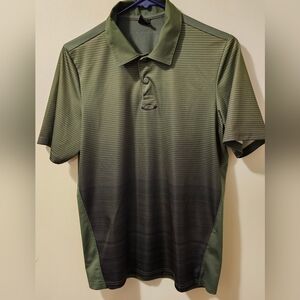 Oakley Regular Fit Green Men's Short Sleeve Polo Shirt Size XS